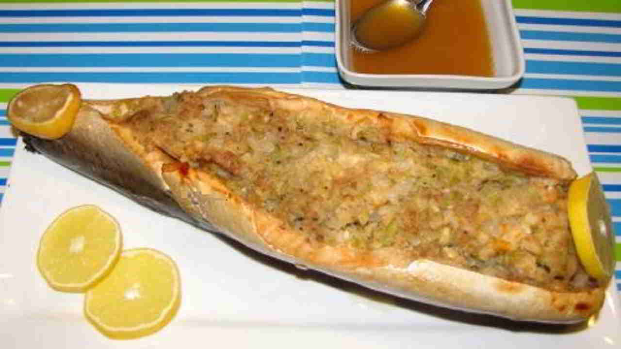 Recette Truite farcie aux crevettes