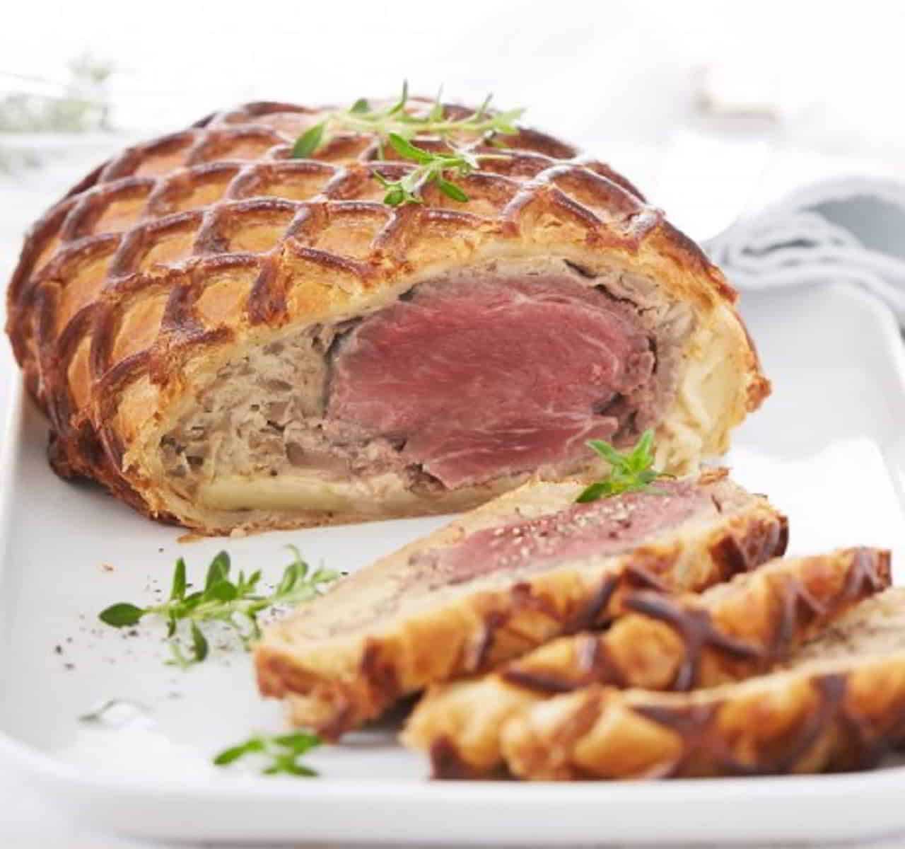 Recette Filet de boeuf en croûte