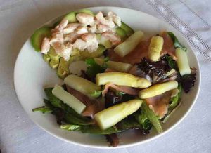 Recette Salade avocat saumon