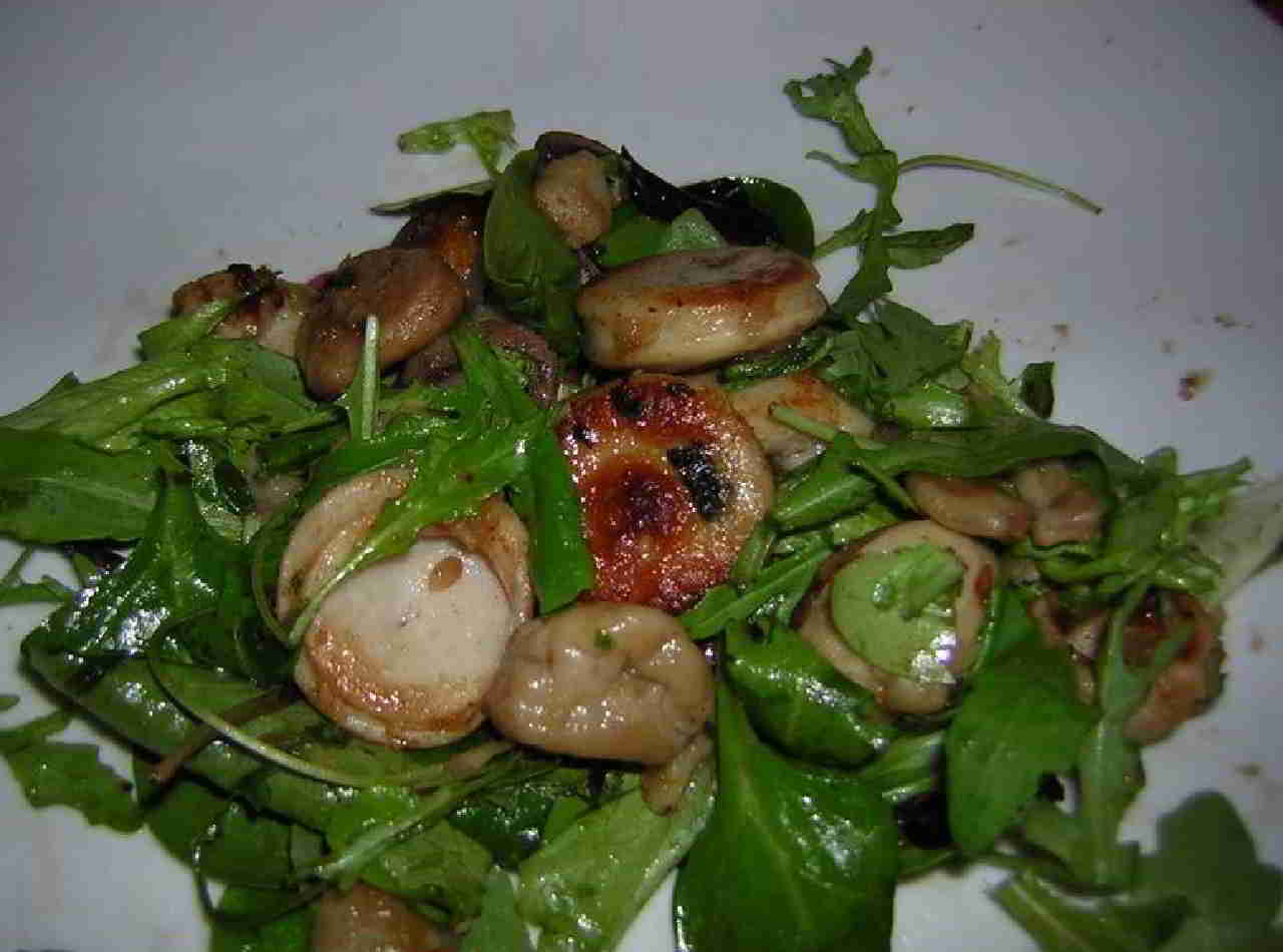 Recette Salade de boudin blanc et marrons