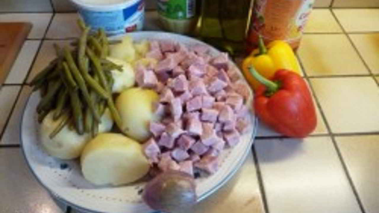 Recette Salade composée aux haricots verts