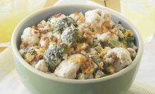 Recette salade au deux fromages