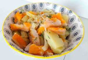 Recette Salade scandinave au haddock