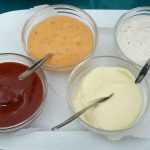 Sauces à dipper, base fromage blanc