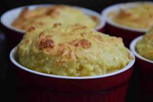 Recette Soufflé aux champignons et parmesan