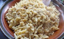 Recette Spatzles Alsaciens