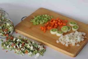 Recette Tarte aux 3 légumes