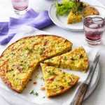 Tarte aux courgettes et jambon