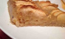 Recette Tarte express sans pâte aux pommes et au miel