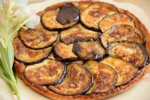 Recette Tarte tatin d'aubergines