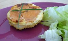 Recette Tatin au saumon fumé et pommes de terre