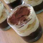 Recette Tiramisu au chocolat et à la compote de poire (sans café)