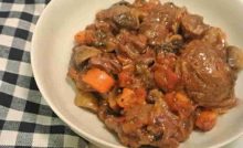 Recette Veau à la crème normande au cidre brut