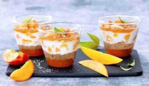 Recette Verrines abricot-mangue