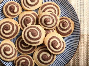 biscuits escargot au chocolat