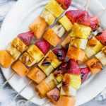 Recette Brochettes de fruits au barbecue