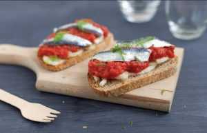 Recette Bruschetta aux sardines