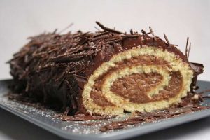 buche de noel au chocolat