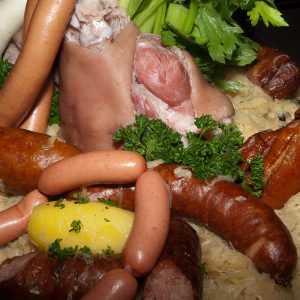 Recette de choucroute pour 20 personnes