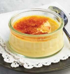 Recette Crème brulée sans crème fraiche