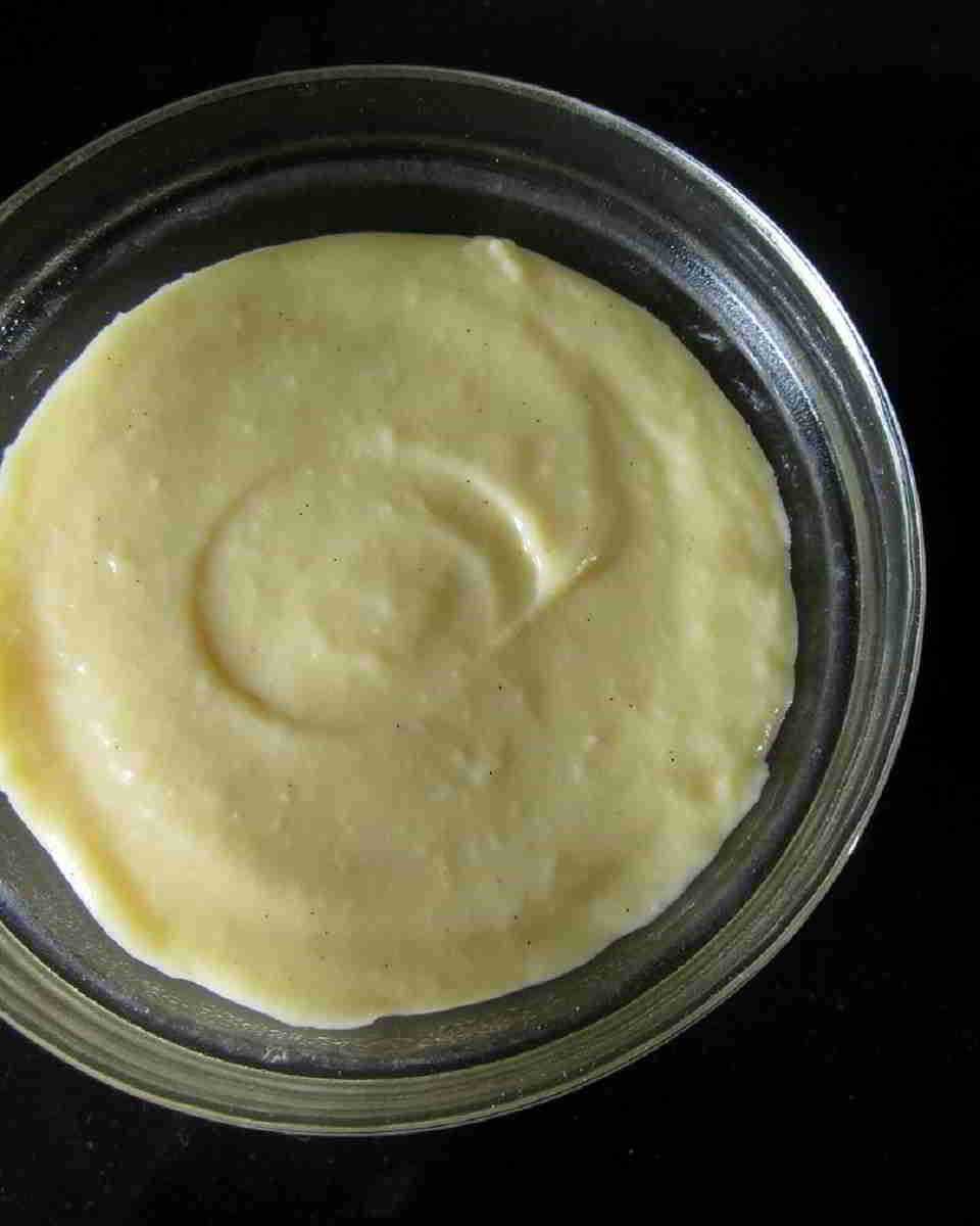 Recette Crème pâtissière à la vanille