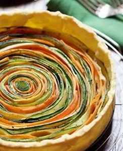 Recette Tarte de légumes d'été en croustade fromagère