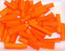 Recette Emincé de carottes à l'échalote