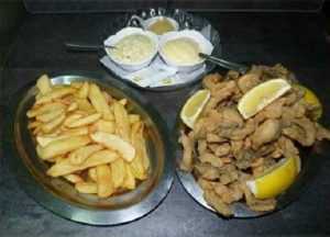 Friture de carpe