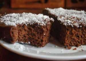 Recette Gateau au yaourt au chocolat et à la noix de coco