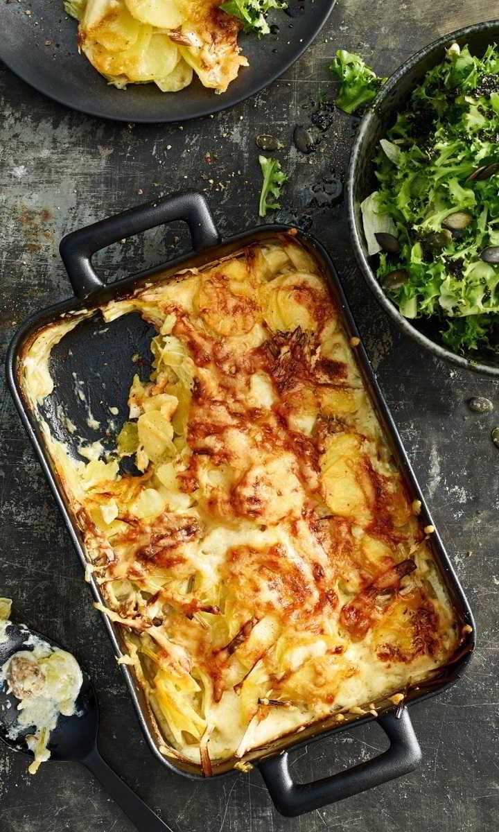 Recette Gratin de bolet et pommes de terre