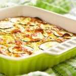 Recette gratin de concombre et chèvre