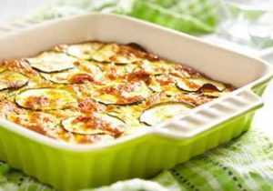 Recette gratin de concombre et chèvre