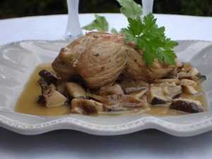 Paupiette de veau façon cordon bleu