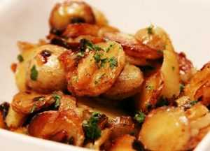 Recette Pommes de terre sarladaises aux lardons