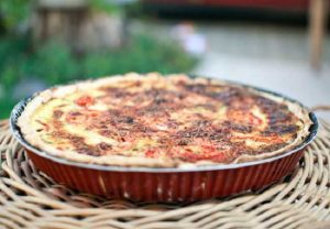 Recette quiche aux maquereaux