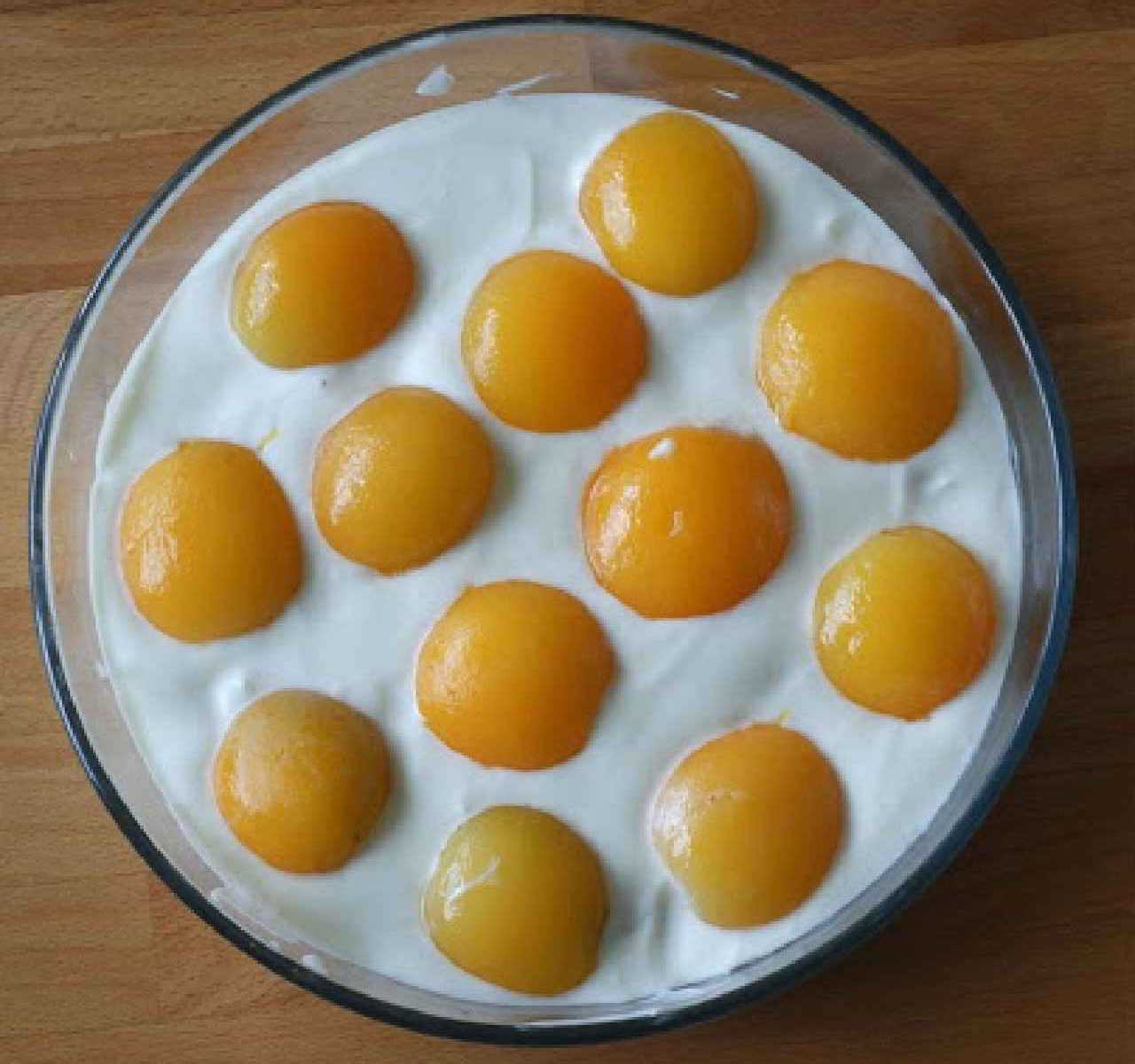 Recette abricots sur le plat