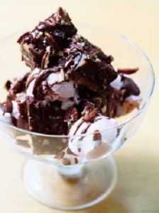 Recette coupe brownie