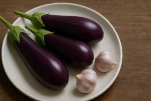 recette flan aubergine ail