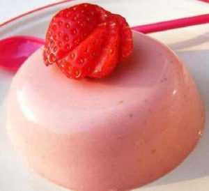 Recette flan à la fraise