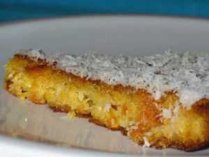 Recette Gâteau de carotte et coco de Nouvelle-Zélande