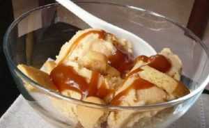 Recette glace au caramel