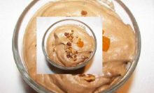Recette mousse parfumée au caramel
