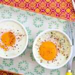 Recette Oeufs pochés à la poire et au chèvre