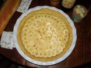 Recette Tarte ricotta et banane