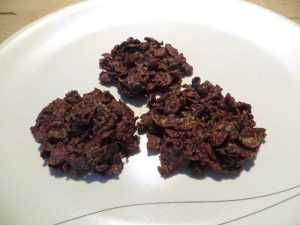 Recette roses des sables au chocolat