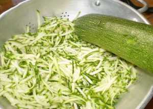 Recette salade de courgettes râpées