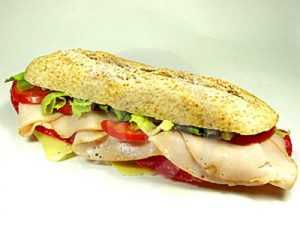 Recette Sandwich Dagobert jambon-crudités