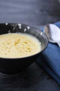 Recette soupe sucrée de maïs et lait de coco