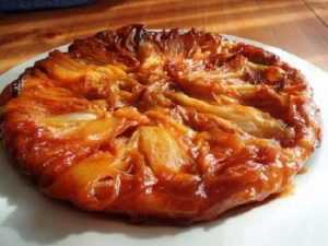 Recette tarte tatin d'endives