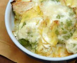 Recette Tartiflette de chou fleur au saint-marcellin